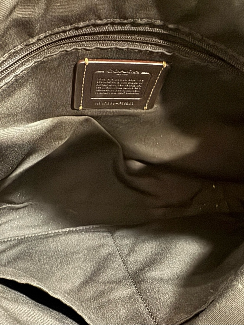 Coach Kelsey Satchel in Signature Jacquard, Khaki with Brown Leather Trim, Style - Picture 7 of 8